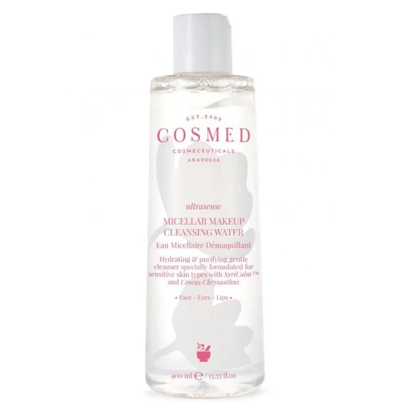 Cosmed Micellar Ultrasense Makyaj Temizleme Suyu 400 ml
