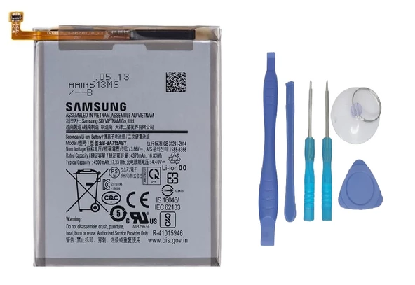 Samsung Galaxy A71 - SM-A715 Batarya Pil Sıfır Orijinal + TAMİR SETİ