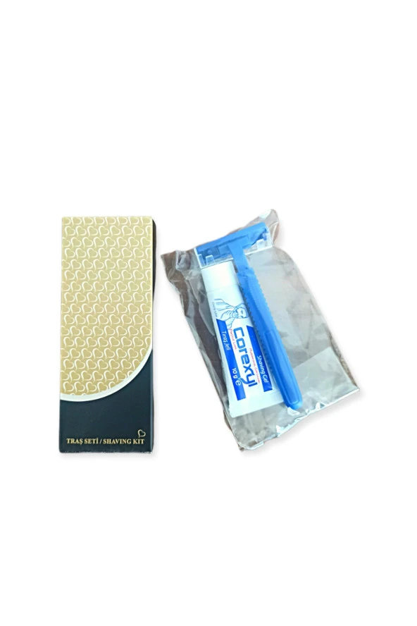 OTEL TİPİ KUTULU TIRAŞ SETİ 50 ADET ürün görseli 1