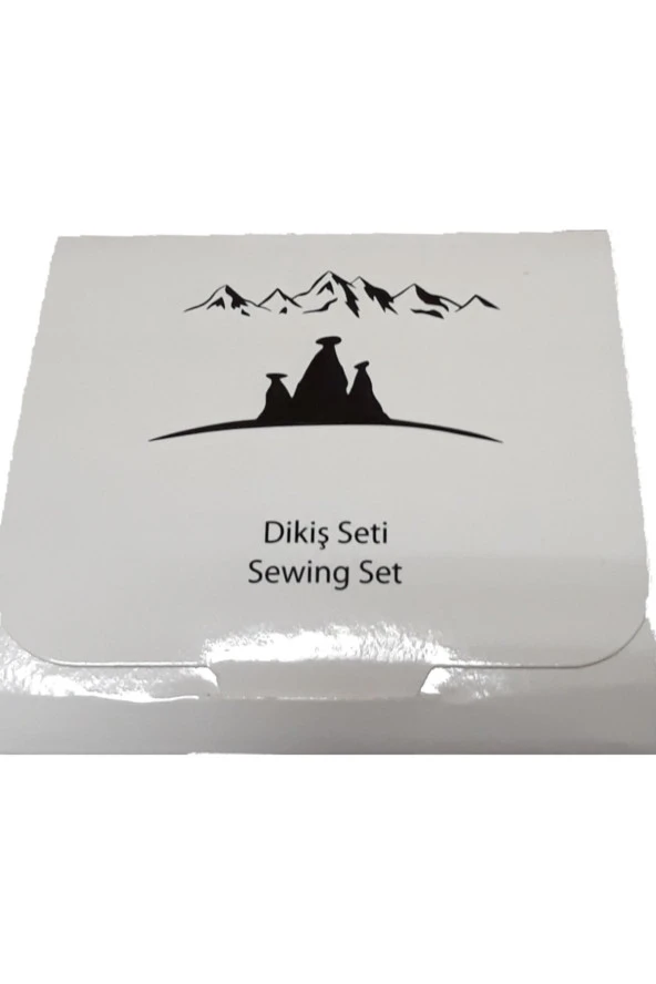 Otel Seyehat Tipi Dikiş Seti Kutulu 100 Adet - Resim 3