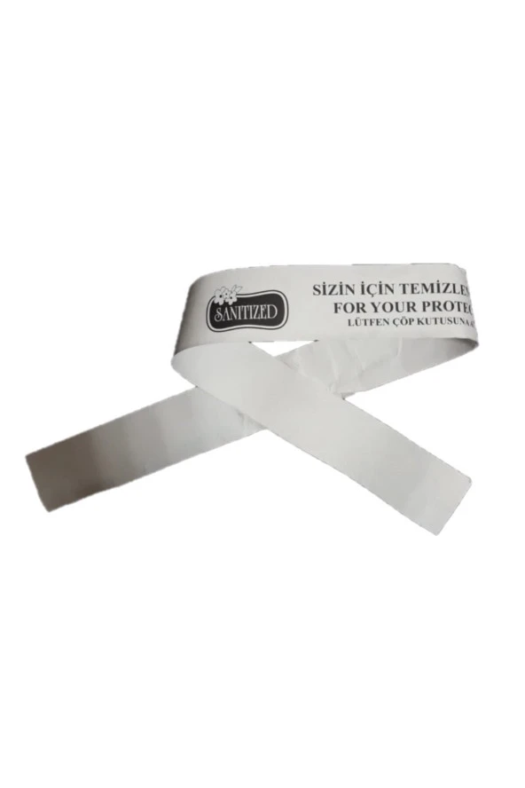 Klozet Bandı Hijyen Bandı 1000 Adet - Resim 2