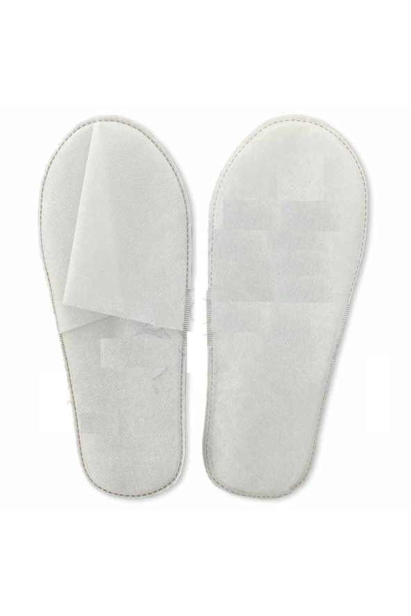 400 Çift Tela Astarlı Ultrasonik Dikişli Ekonomik Otel Terliği Tek Kullanımlık Kullan At ürün görseli