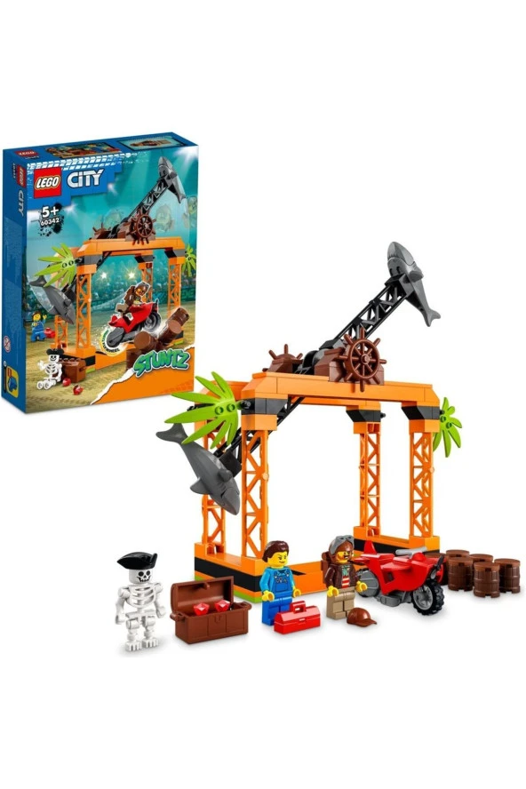 LEGO - City Köpek Balığı Saldırısı Gösteri Yarışması 60342 - (122 Parça) - 2
