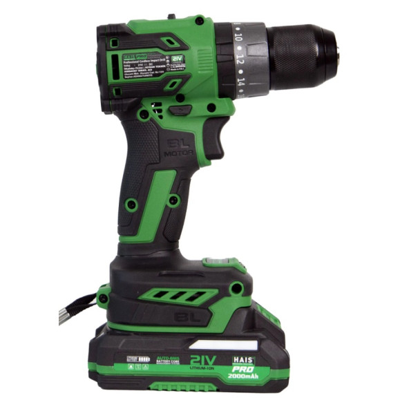 Haispro RB-DB2102 Profesyonel Darbeli Vidalama Matkap 21 V 2.0 Ah Çift Akülü - 2