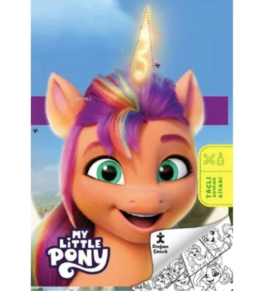 MY LITTLE PONY TAÇLI BOYAMA KİTABI  DOĞAN ÇOCUK