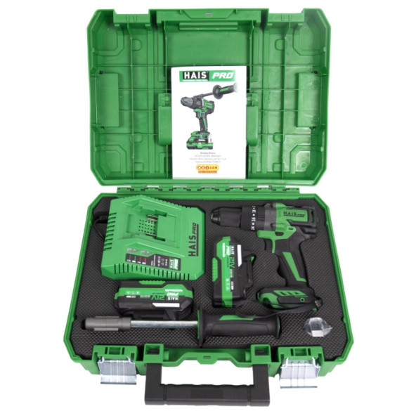 Haispro RB-DB2109 Profesyonel Darbeli Vidalama Matkap 21 V 4.0 Ah Çift Akülü - 6