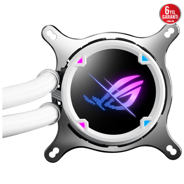 Asus Rog Strix Lc Iı 360 Argb White Edition V3 Beyaz İşlemci Sıvı Soğutucu - 3