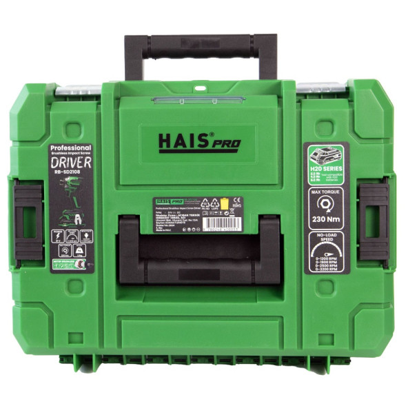 Haispro RB-SD2108 Profesyonel Darbeli Vidalama 21 V 2.0 Ah Çift Akülü - 6