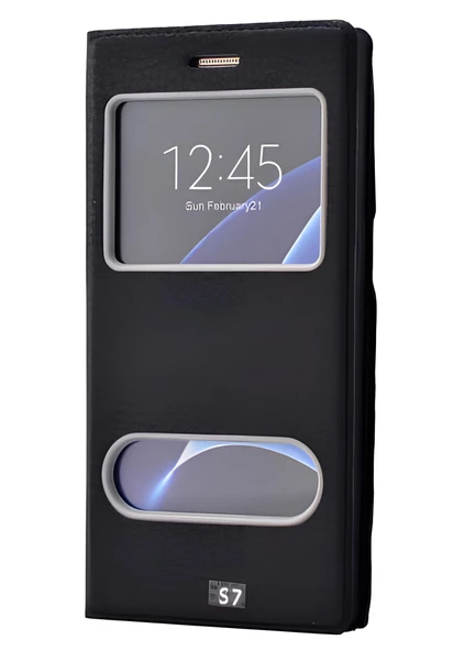 Galaxy S7 Kılıf Dolce Kapaklı Kılıf - 2