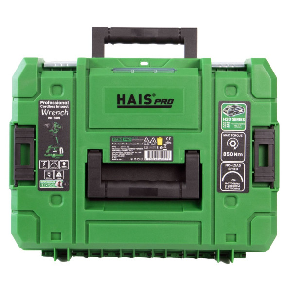 Haispro RB-809 Profesyonel Darbeli Somun Sıkma 850 Nm 21 V 4.0 Ah - 5
