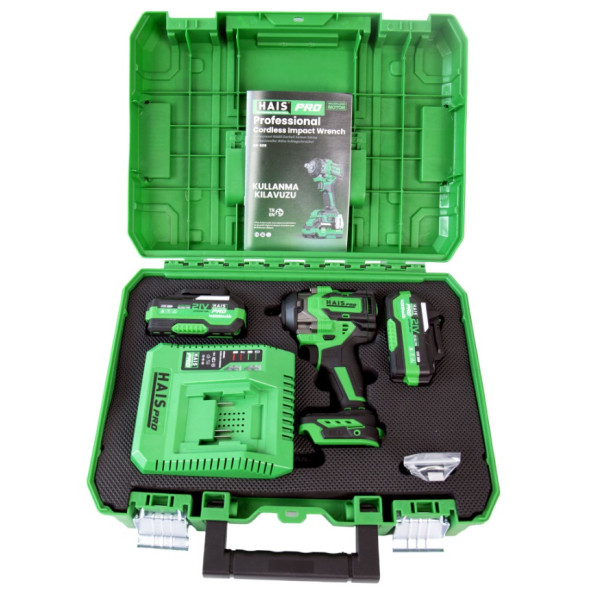 Haispro RB-809 Profesyonel Darbeli Somun Sıkma 850 Nm 21 V 4.0 Ah - 6