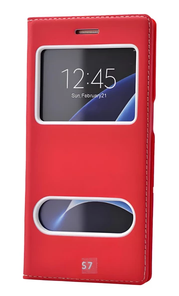 Galaxy S7 Kılıf Dolce Kapaklı Kılıf - 4