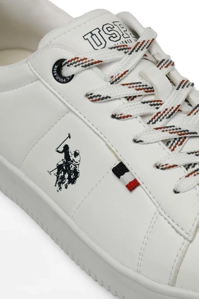 U.S Polo Assn. JRUE 4PR 101815909 Erkek Sneaker Ayakkabı Beyaz 40-45 - 4
