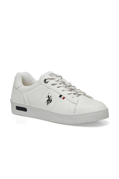 U.S Polo Assn. JRUE 4PR 101815909 Erkek Sneaker Ayakkabı Beyaz 40-45