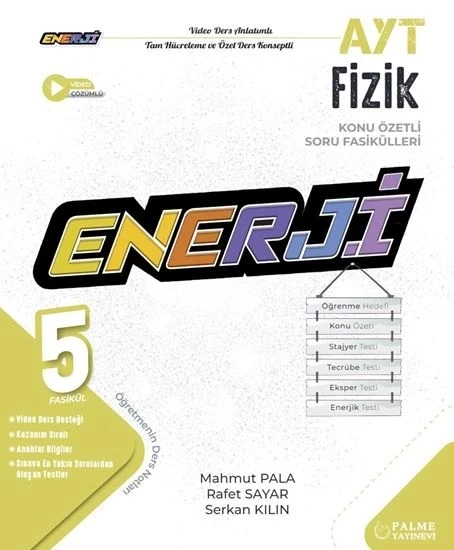 Palme Yayıncılık YKS AYT Enerji Fizik Konu Özetli Soru Fasikülleri