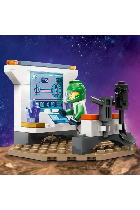 LEGO City Uzay Gemisi ve Asteroit Keşfi 60429  - 4 Yaş ve Üzeri İçin Yapım Seti (126 Parça) - 6