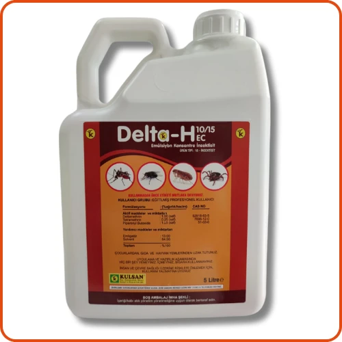 Delta-H 10/15 EC Kokulu Haşere Öldürücü | 5 Litre - Resim 2