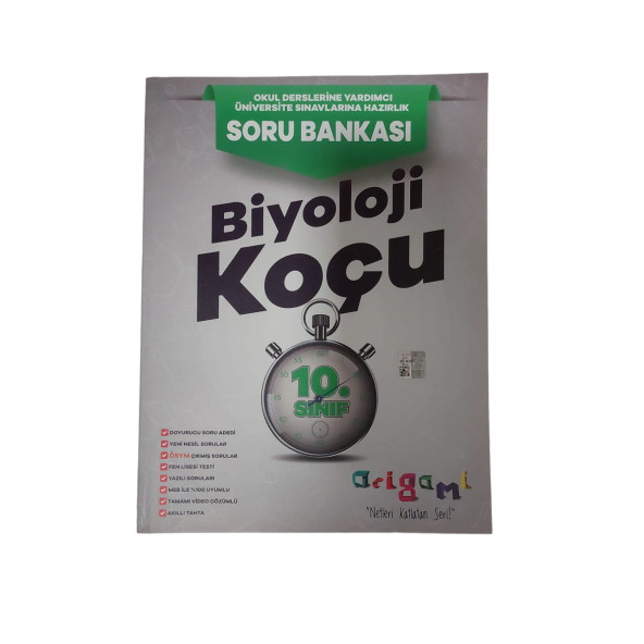 TAMMAT YAY. 10.SINIF BİYOLOJİ SORU BANKASI