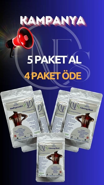 NFS Ginseng Bant 5 Paket Al 4 paket Öde 125 Adet