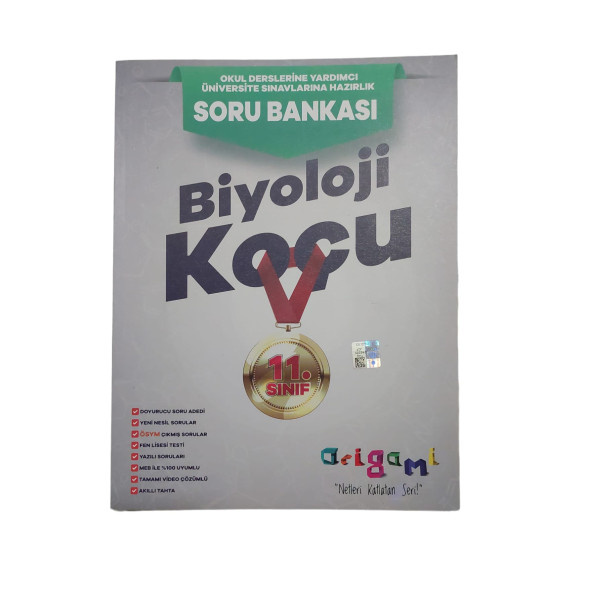 TAMMAT YAY. 11.SINIF BİYOLOJİ SORU BANKASI