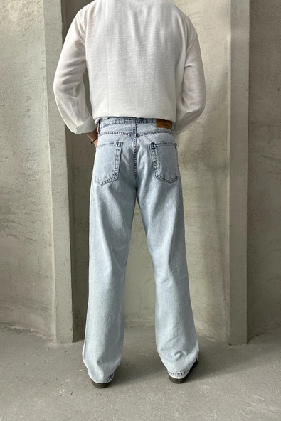 Erkek Baggy Jean Pantolon - 12