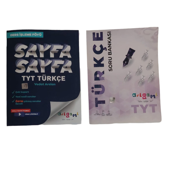 TAMMAT YAY ORİGAMİ TYT TÜRKÇE 2Lİ SET