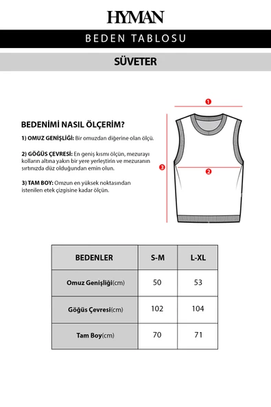 Erkek V Yaka Oversize Süveter - 10
