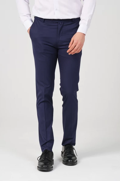 Slim Fit Erkek Kumaş Pantolon - 3