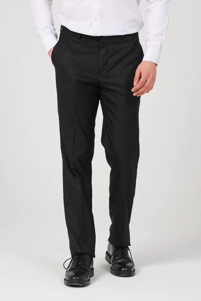 Erkek Regular Fit Kumaş Pantolon - 5