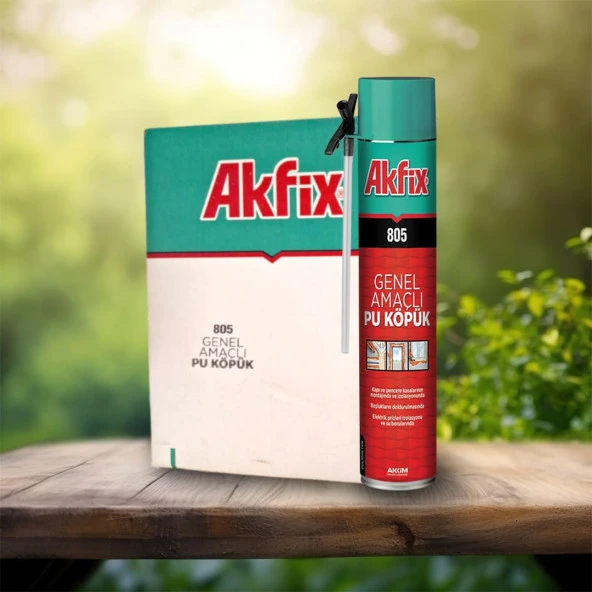 Akfix 805 Genel Amaçlı Pu Köpük 750Ml - 4