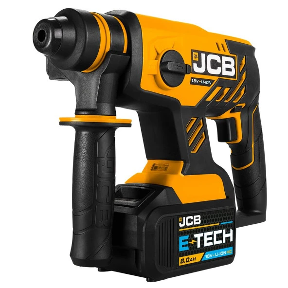 JCB 21-18blrh Kömürsüz Çift Akülü Sds-plus Kırıcı Delici - 18 V 8.0 Ah - 2