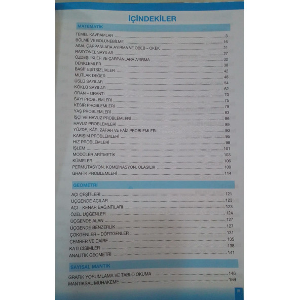 KPSS Tek Kitap Lise - Ön lisans 2016 Genel Kültür - Genel Yetenek - 5