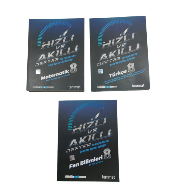 TAMMAT YAY HIZLI VE AKILLI DEFTER 3LÜ SET