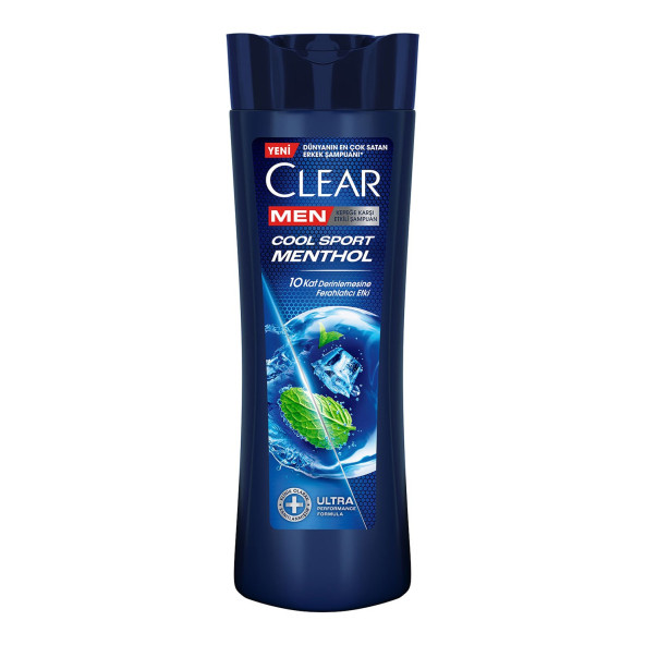 Clear Men Cool Sport Menthol 350 Ml Şampuan