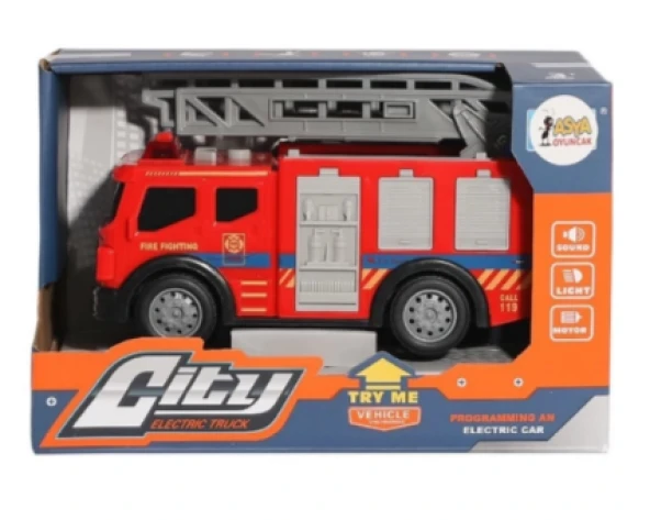 Asya Oyuncak 06834-998-55a B.C Sesli Ve Işıklı Acil Servis Araçları - Resim 2