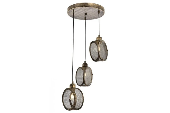 Avonni AV-65040-3BE Antik Boyalı Modern Avize