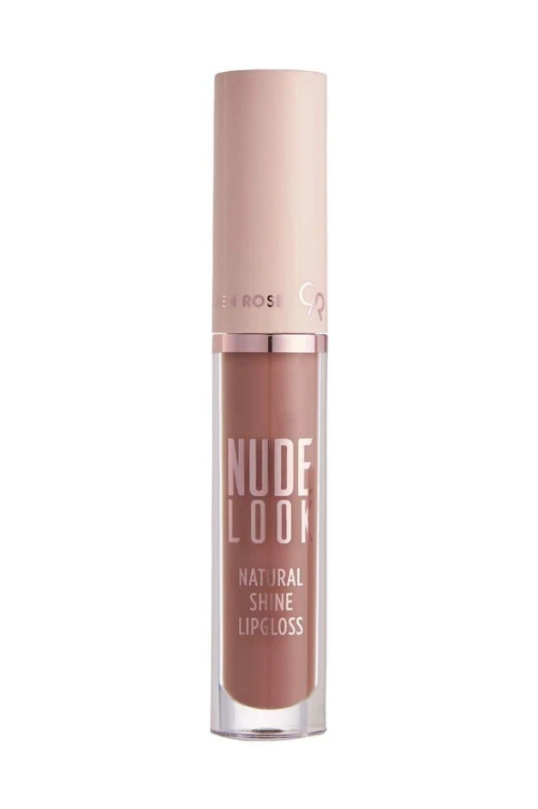 Golden Rose Doğal Işıltılı 01 Dudak Parlatıcısı - Nude Look Natural Shine Lipgloss No:01 Nude DeLight 8691190967406