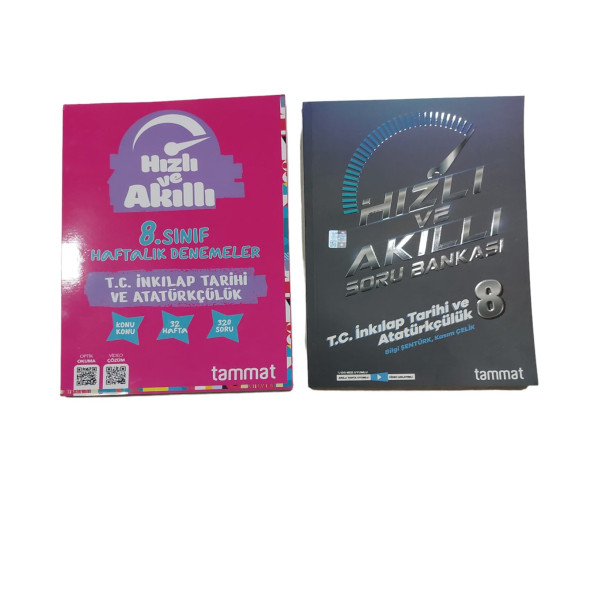 TAMMAT YAY HIZLI VE AKILLI İNKILAP TARİHİ VE ATATÜRKÇÜLÜK 2Lİ SET