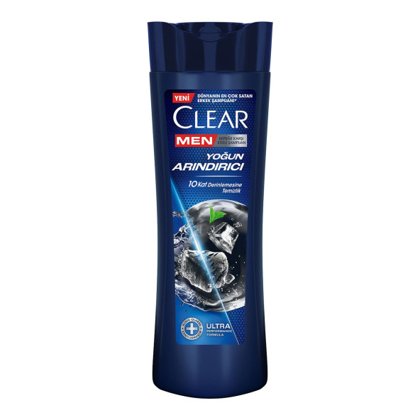 Clear Men Yoğun Arındırıcı 350 Ml Şampuan