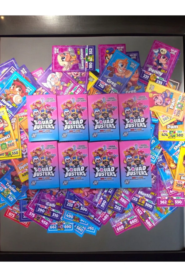 Hayal Sepeti squad Busters 240 Adet Kart - 9
