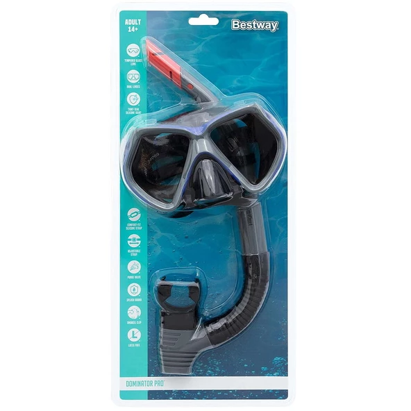 Bestway Dominator Pro Şnorkel Maske - 5