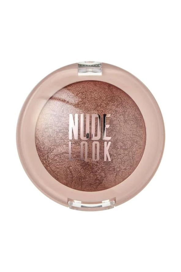 Golden Rose Nude Look Pearl Baked Eyeshadow No: 02 Rosy Bronze - Tekli Sedefli Far