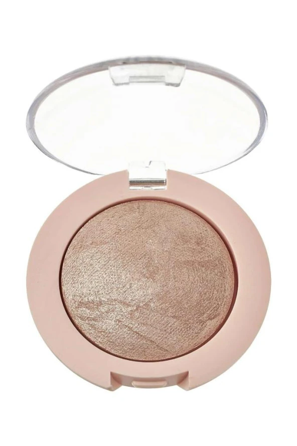 Golden Rose Nude Look Pearl Baked Eyeshadow No: 01 Ivory - Tekli Sedefli Far