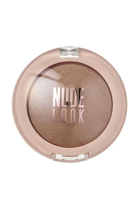 Golden Rose Nude Look Matte Baked Eyeshadow - Caramel Nude - Tekli Mat Far