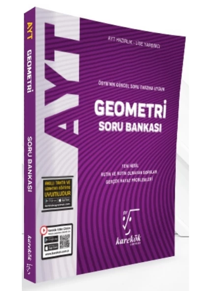 Karekök Yayıncılık AYT Geometri Soru Bankası Yeni