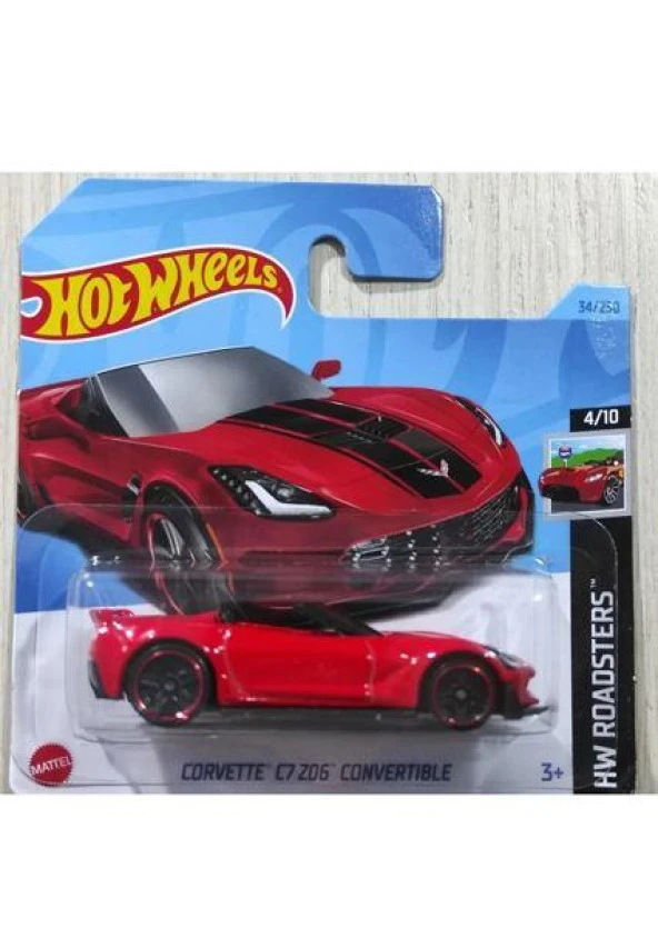 HOT WHEELS CORVETTE C7 Z06 CONVERTIBLE HKH41-34