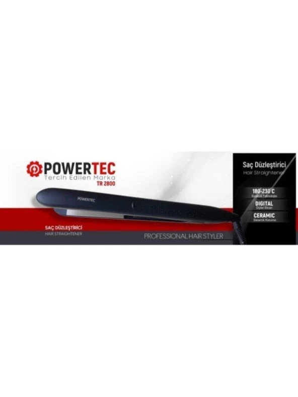Powertec TR-2800 Saç Düzleştiricisi Tr 2800