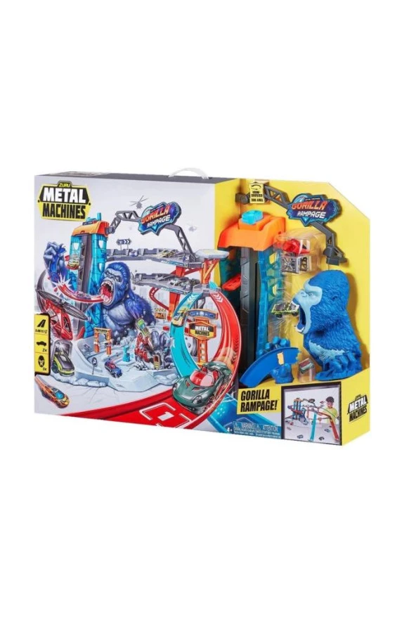 Giochi Preziosi Zuru Metal Machines S1 Gorilla Oyun Seti MEA03000 -6726 ZUR3314