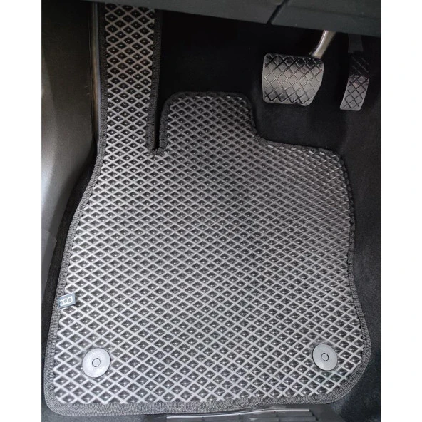 Bod Volkswagen Tiguan 3D Havuzlu Paspas 2024-Sonrası Siyah - Resim 2