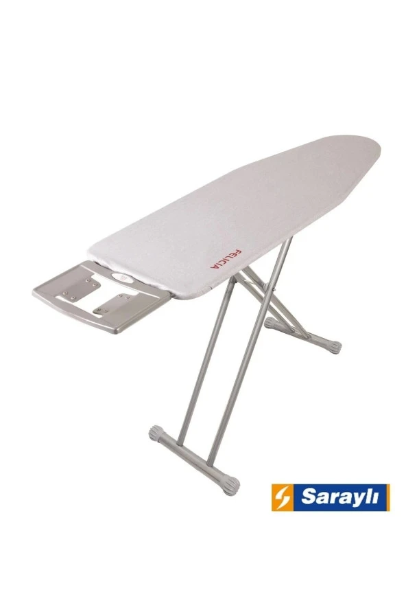 Felicia Çelik Tabanlı Ütü Masası Monoblok Tabla 150x42x90 Cm - 4